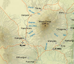 Mount Kenya Massiv